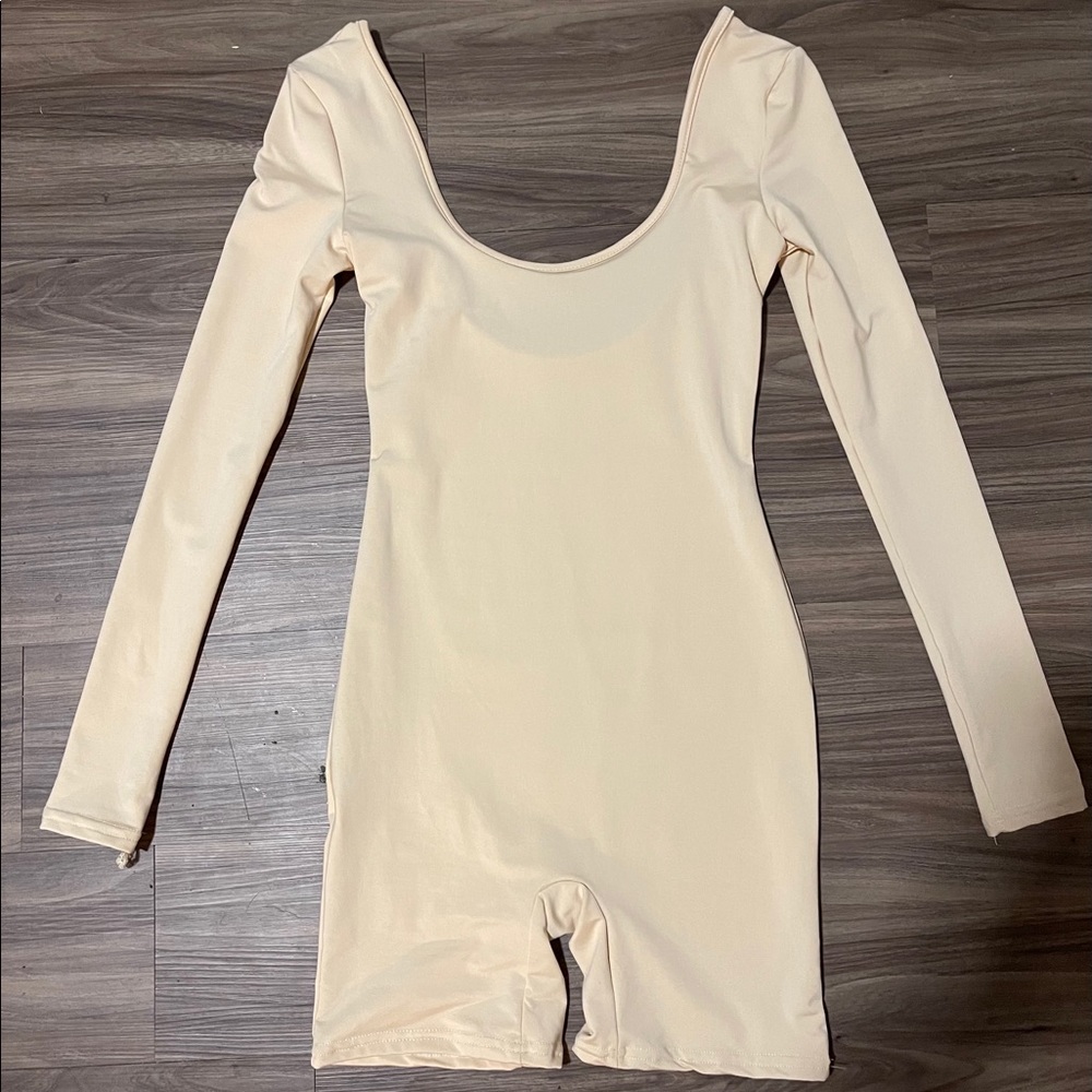 Nude jumpsuit